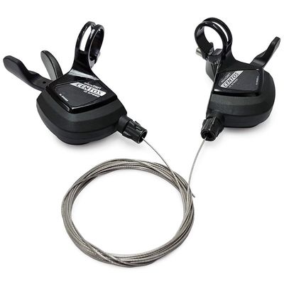 Microshift SL-R860B-2, Leviers 2x10 Compatible Tiagra 4700, Paire