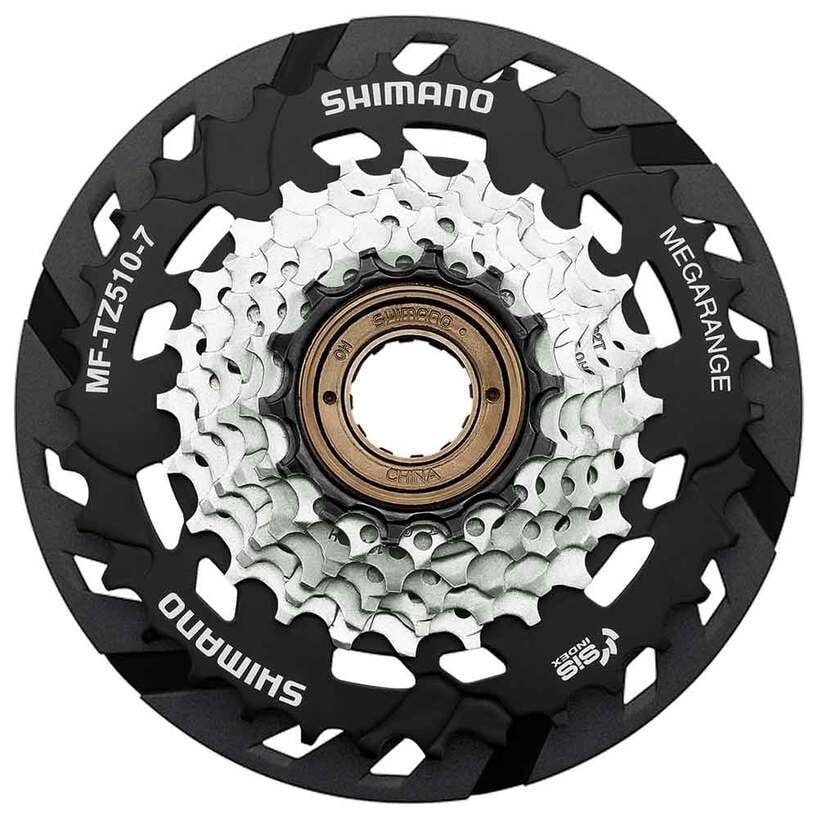 Shimano MF-TZ500 CP - Roue libre 7 vitesses 14-34D - Avec garde-chaine