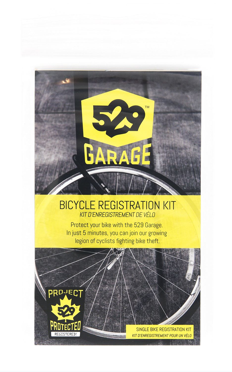 Garage 529 Kit d&#39;enregistrement pour 4 vélos
