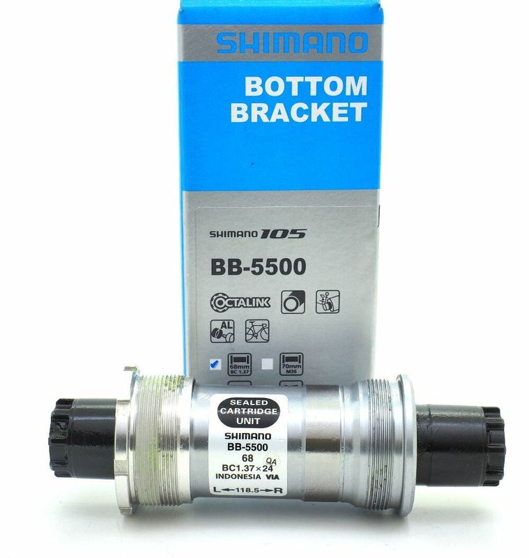 Shimano 105 BB-5500 - Boitier de pédalier 118.5mm V1 Octalink