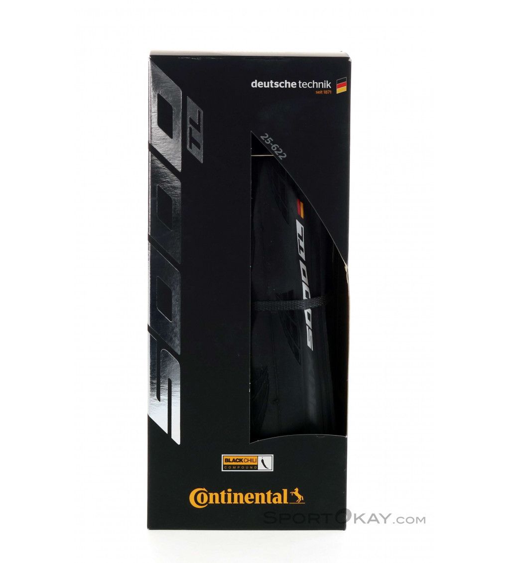 Continental Grand Prix 5000S TR, Color: Noir, Size: 700 x 25