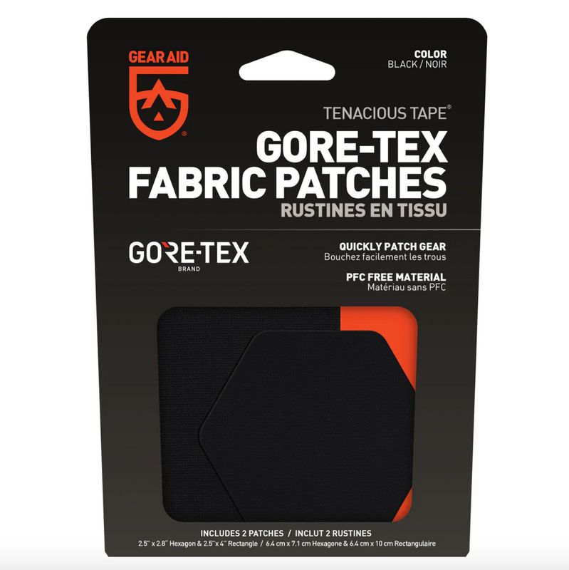 Gear Aid  - Gore-Tex Repair HEX Patches Noir