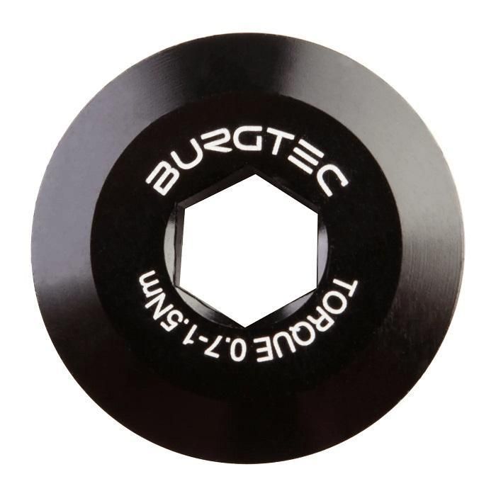 Burgtec Preload Bolt - Shimano Hollowtech II Cranks, Color: Burgtec Black