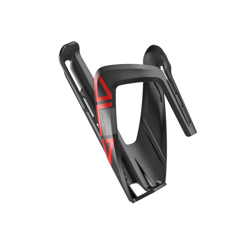 Elite Ala - Fiber Reinforced Composite Bottle Cage, Color: Noir/rouge