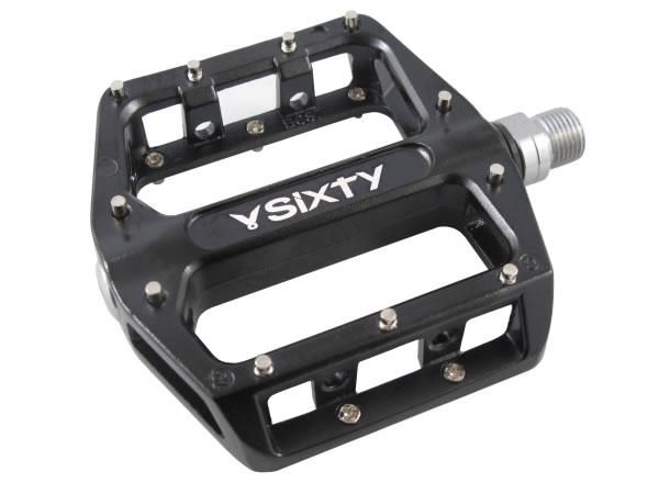V-Sixty B-87 Flat/Platform Pedal with Sealed Bearings, Color: Black
