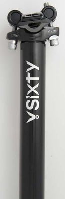 V-Sixty Go-Post - Tige de selle Noire 27.2 x 350mm