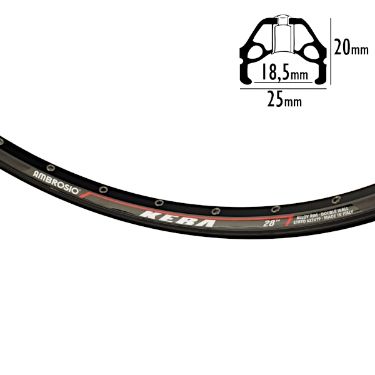 Ambrosio Keba - Jante 700c 32T Disque Noir