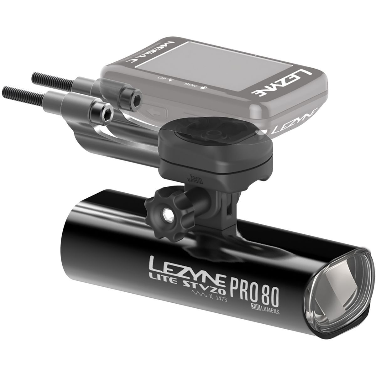 Lezyne Direct X-Lock Système de fixation pour GPS