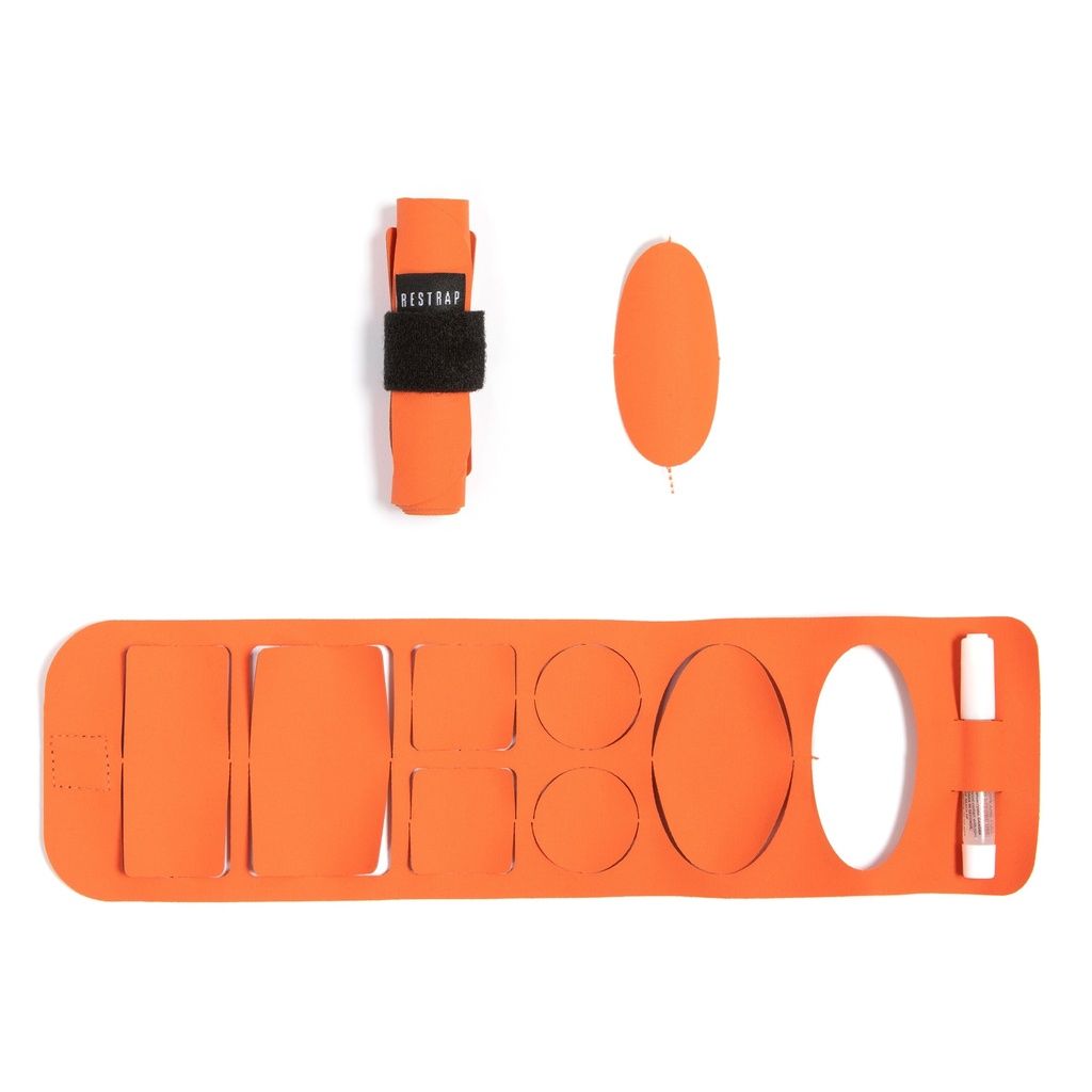 Restrap - Tyre boot kit Orange