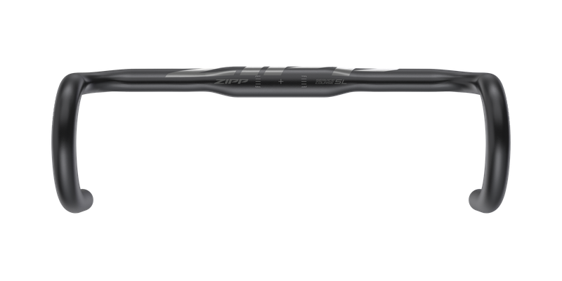Zipp, Service Course 80 Ergo, Guidon de route, Diamètre: 31.8mm, 400mm, Hauteur: 128mm, Portée: 80mm, Noir