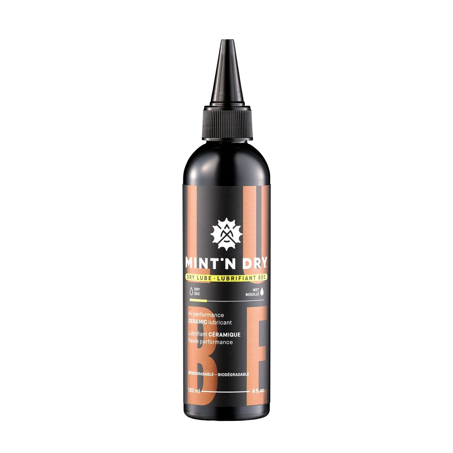 Mint'n Dry Bike Ceramic Dry Lube, Size: 120ml