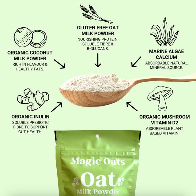 Magic Oats Unsweetened Original Oat Milk Powder