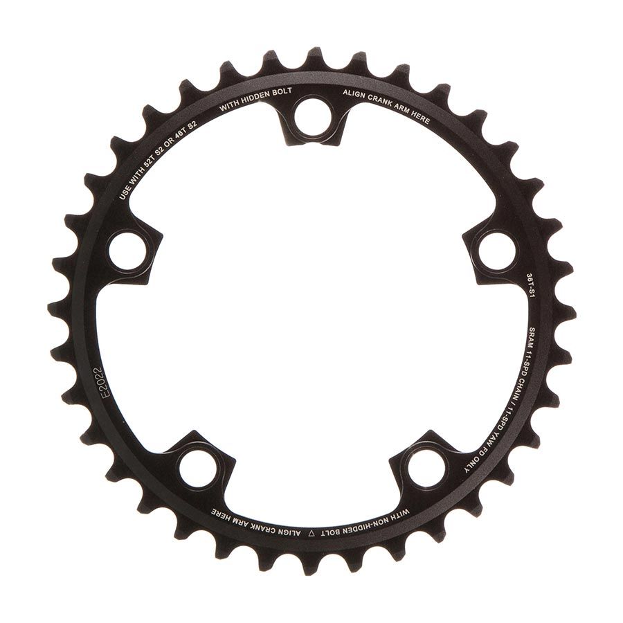 SRAM Red X-Glide - Plateau 36D 11vit. BCD: 110mm / 5 Boulons / Pour 36/52
