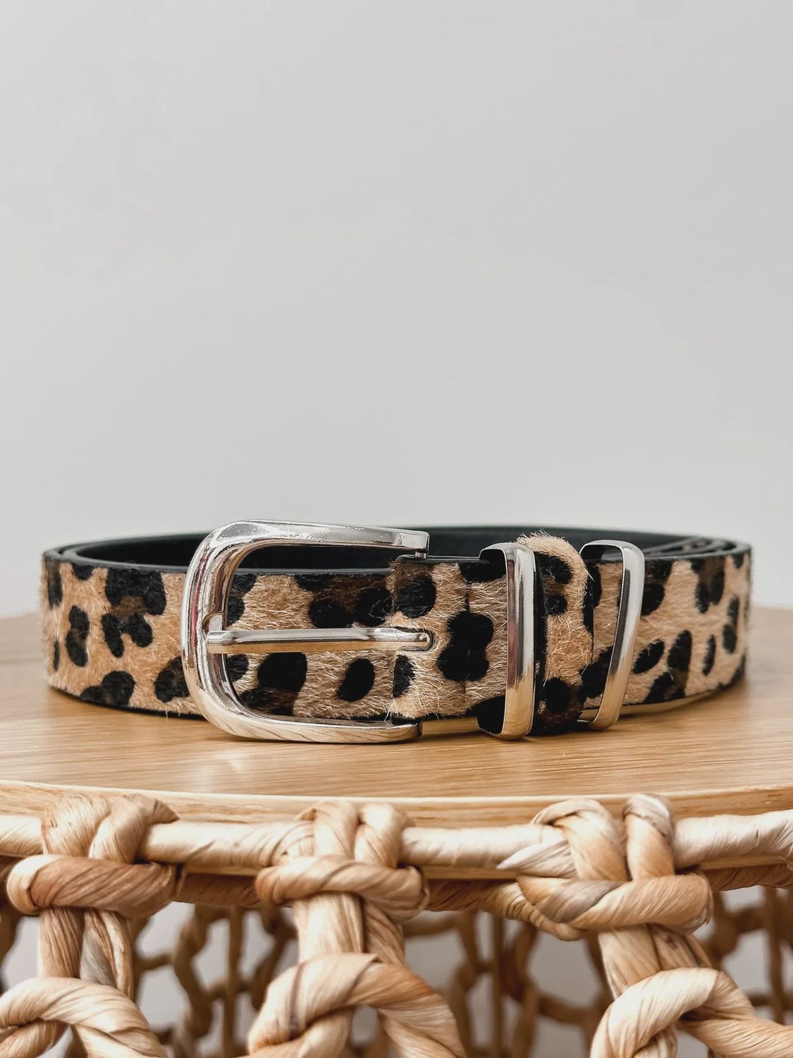 LEMON TREE LEOPARD BELT