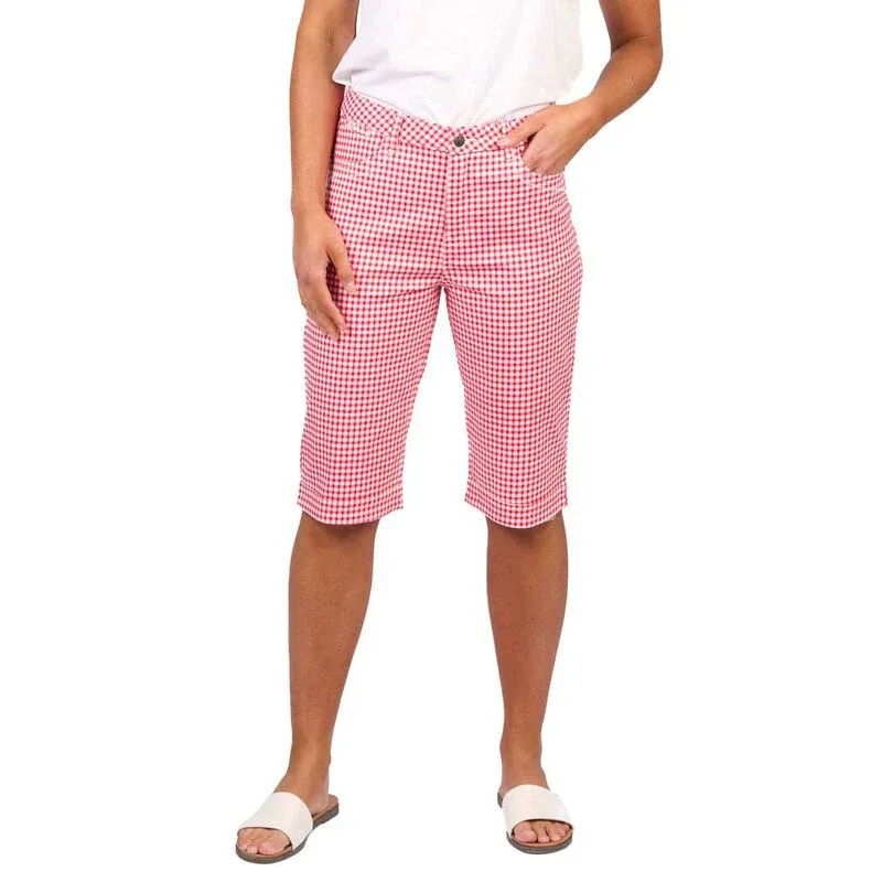 VASSALLI Red Gingham Short