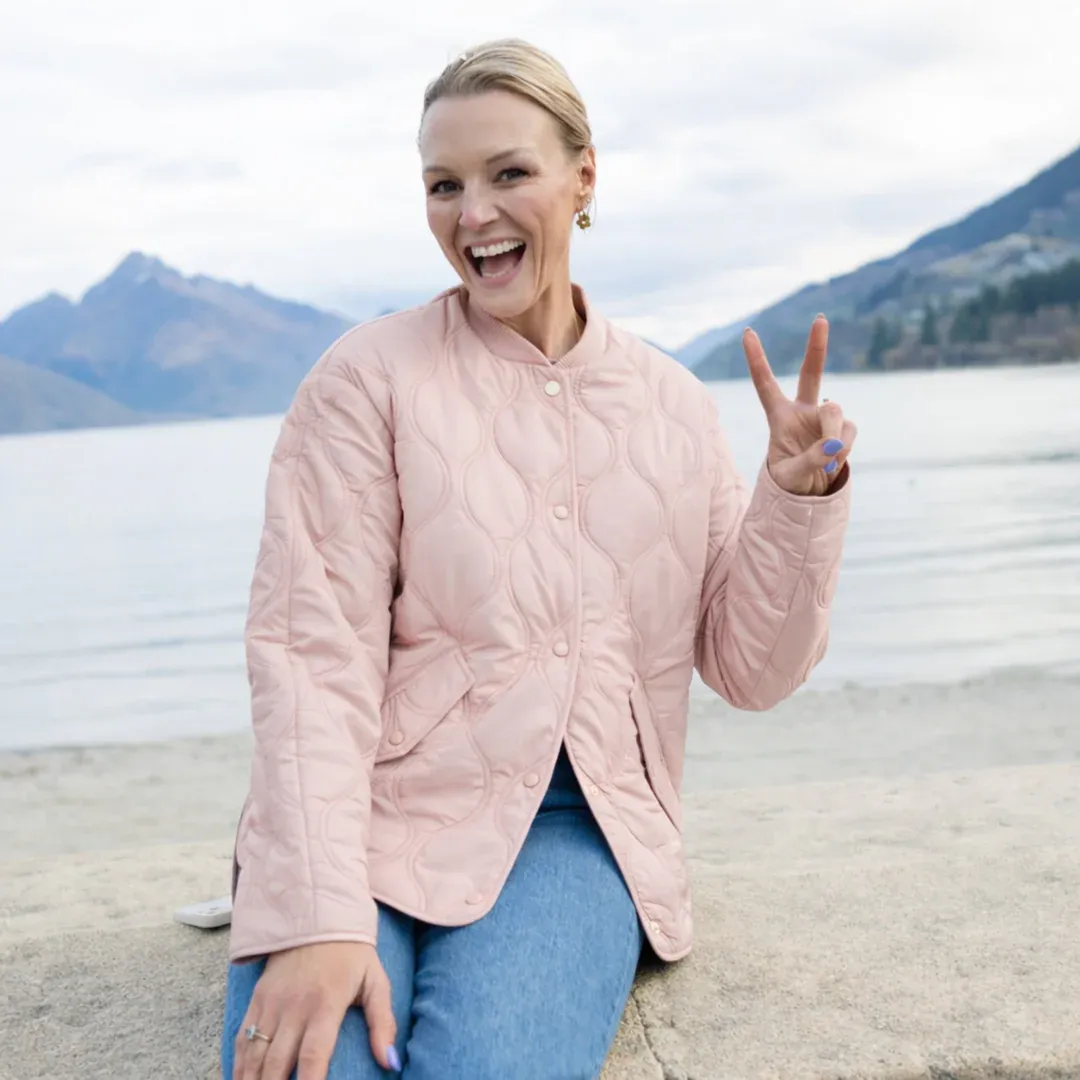 MOKE Talei Quilted Bomber