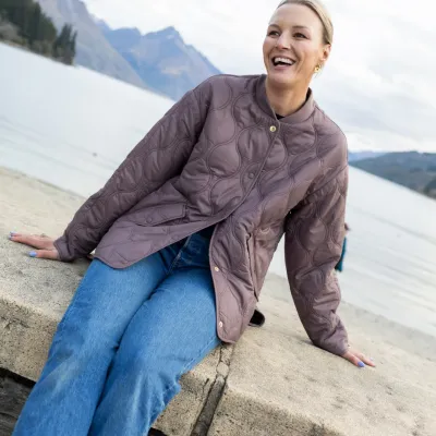 MOKE Talei Quilted Bomber