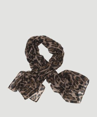 GIRL ABOUT TOWN Sassy Duck Leopard Scarf