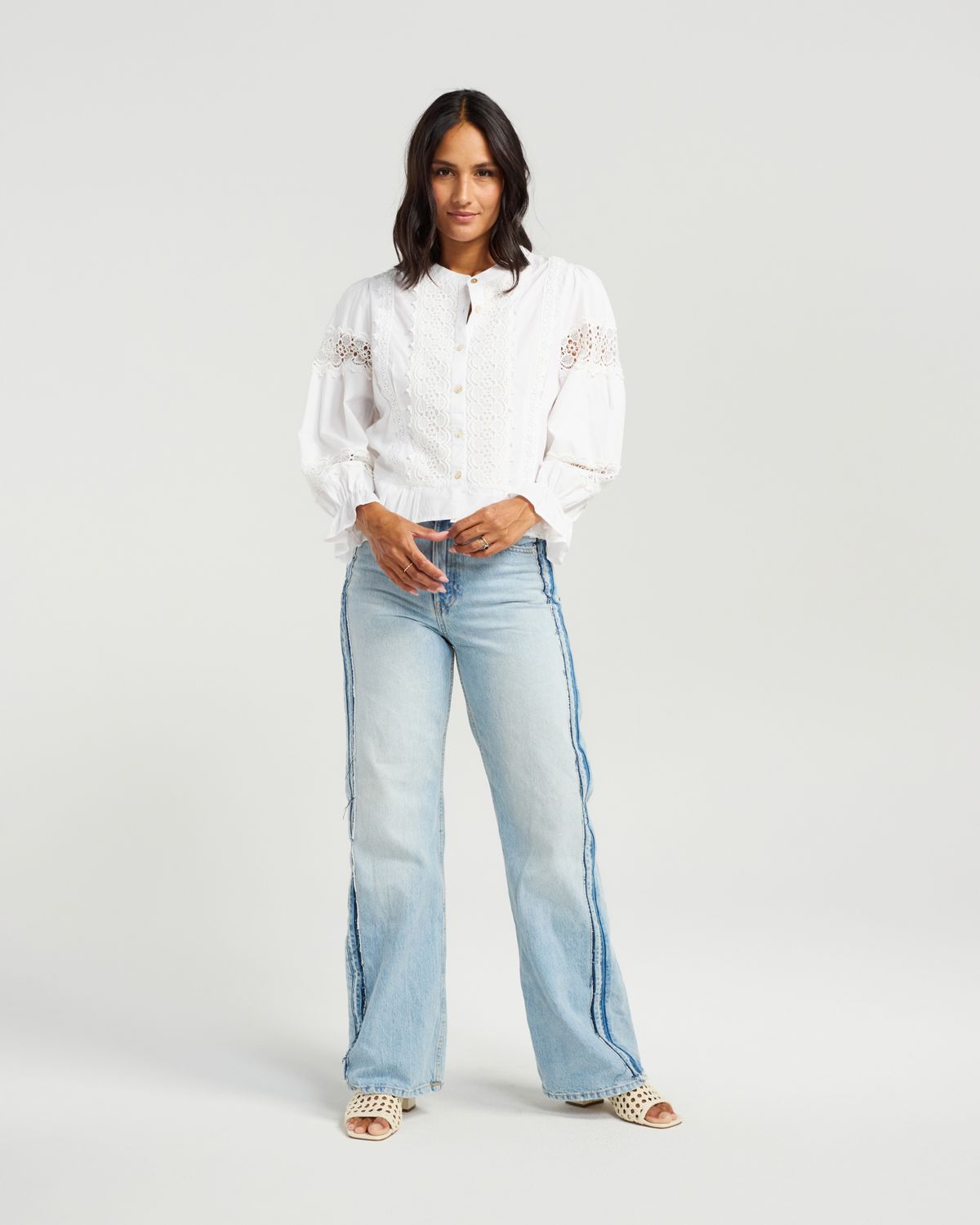 NMBR ROSE Yelina Shirt
