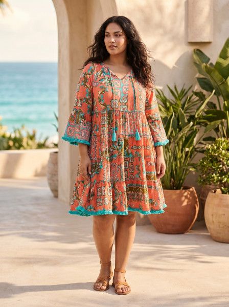 ORIENTIQUE Sibili Layers Dress