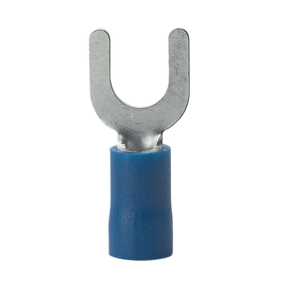 #6 Insulated Spade Terminals Blue 16-14 GA