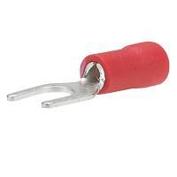 #6 Insulated Spade Terminals Red 22-18 AWG