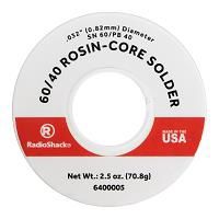 SNPB 60/40 ROSIN-CORE SOLDER 0.032&quot; DIAMETER (2.5OZ)