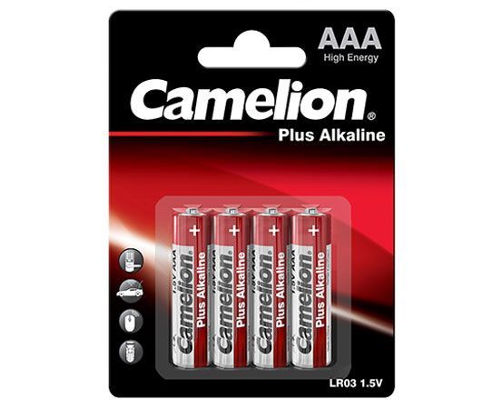 AAA Alkaline Batteries 4 Pack