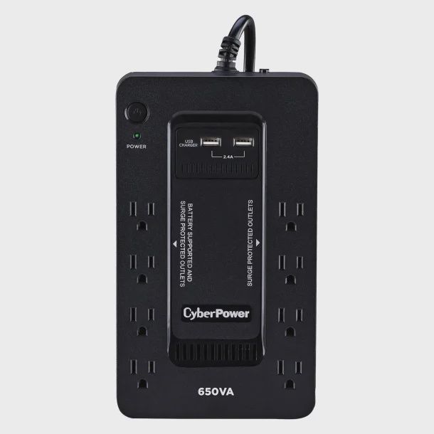 CyberPower 650VA/360W 8 Outlet SX65OU Battery Backup