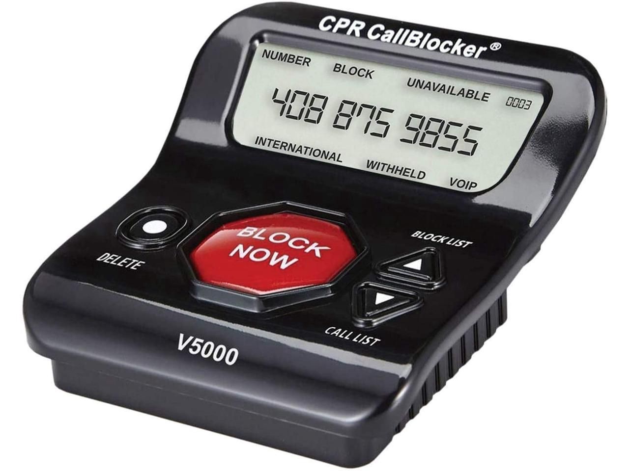 CPR V5000 Robocall Blocker for Landline Phones