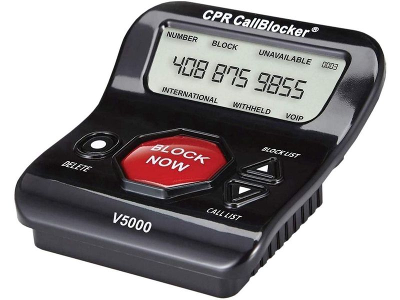 CPR V5000 Robocall Blocker for Landline Phones