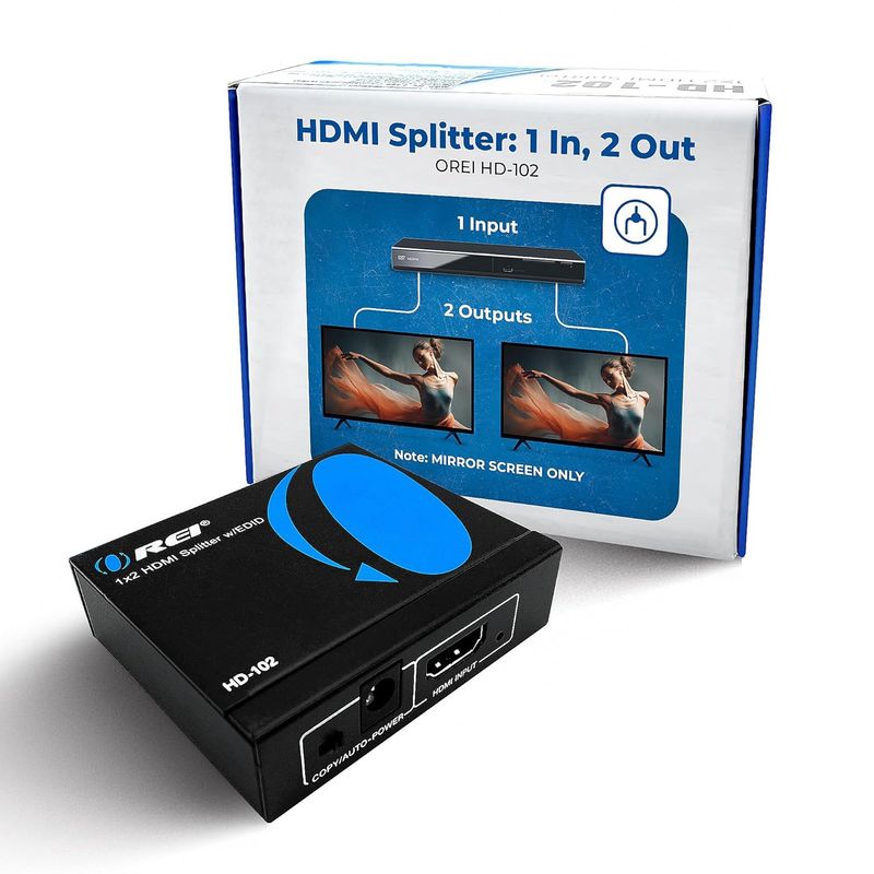 2 Port HDMI Splitter
