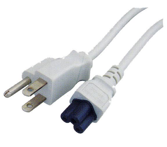 Philmore 2466P Universal Laptop 3-Pin Power Cord - 6 Foot