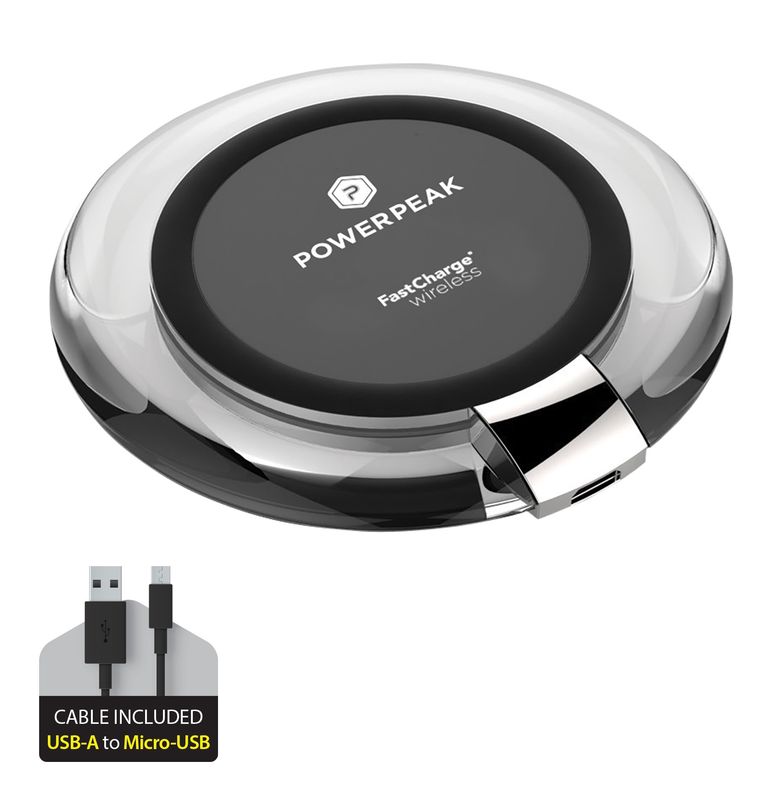 Fast Charge Wireless Charging Pad For Qi Compatible Devices 15W