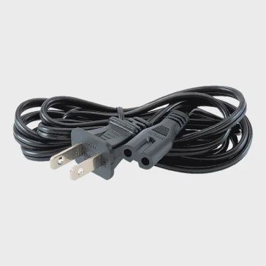 2-Prong Universal Replacement Power Cord, 6 Ft.