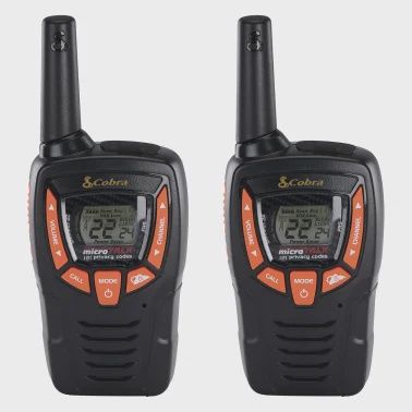 Cobra ACXT345 Weather Resistant 25-Mile Range 2-Way Radio, 2 Count