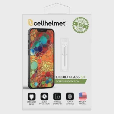 Cellhelmet Liquid Glass Screen Protector for Phones and Watches $50 Warranty