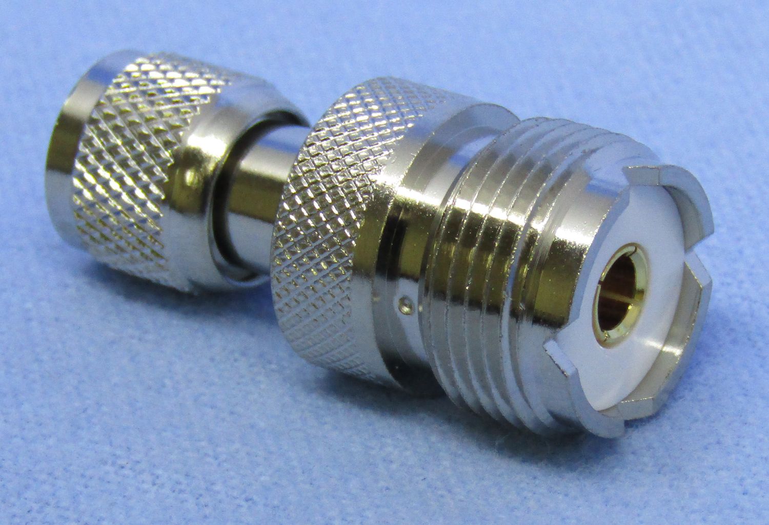 Mini UHF Male to UHF Female Adapter