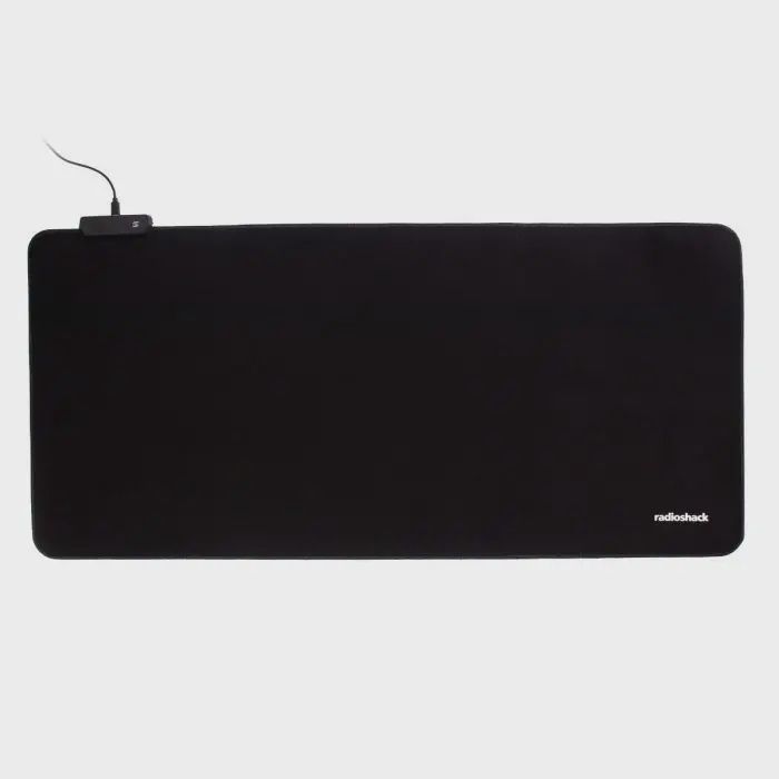 RadioShack RGB Mouse Pad – 80x37 cm (31.49x14.57 in), Black