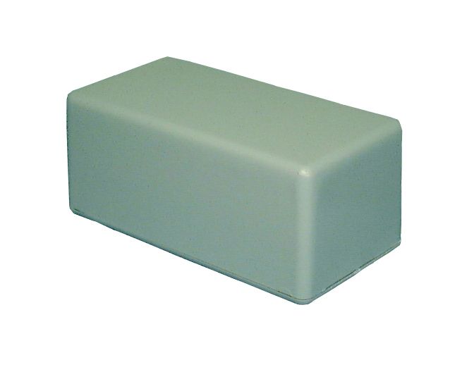 Project Box with Aluminum Lid – Gray 4.0&quot; L x 2.0&quot; W x 1-1/2&quot; H