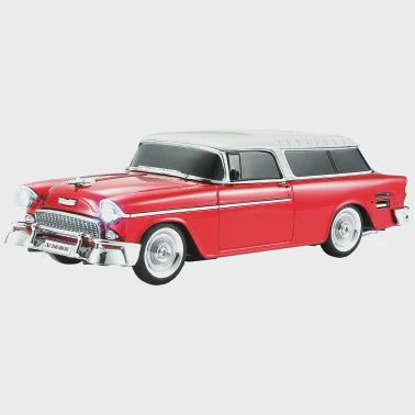 Retro Ride 1955 Bel Air Replica Car Speaker - Red