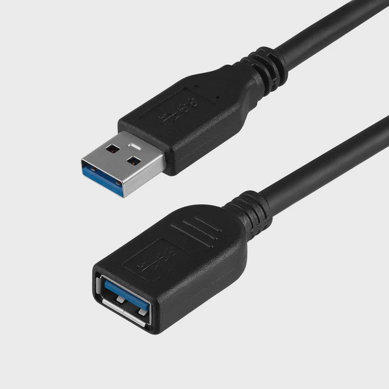 USB 3.0 Male to Female Extension Cable - 6ft/1.8m