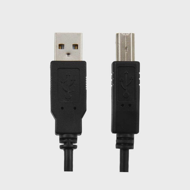 USB A/B Printer Cable 10ft