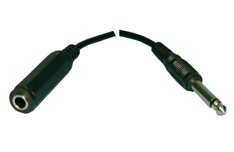 12ft Audio Extension Cable - 1/4&quot; Mono Male to 1/4&quot; Mono Female