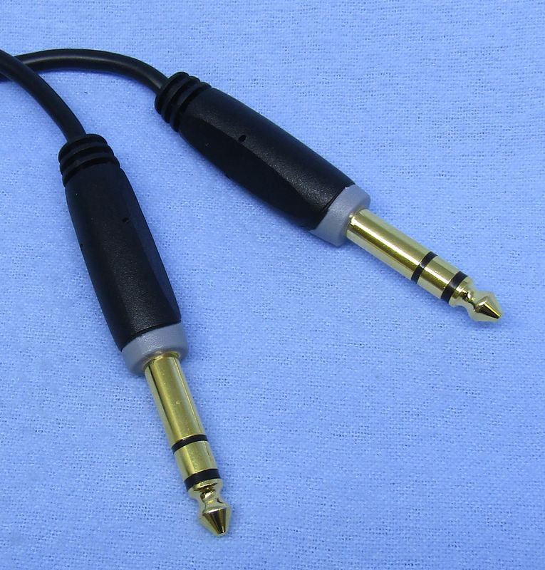 Audio Cable - 1/4&quot; Stereo Male to 1/4&quot; Stereo Male (12 ft.)