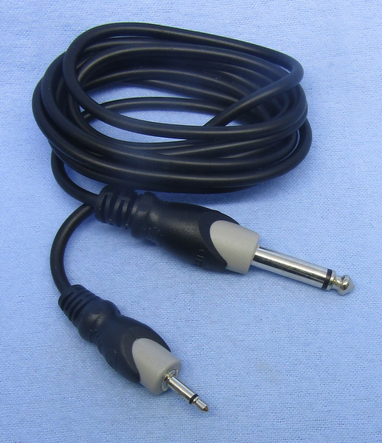 6 ft 3.5mm Mono to 1/4&quot; Mono Audio Cable