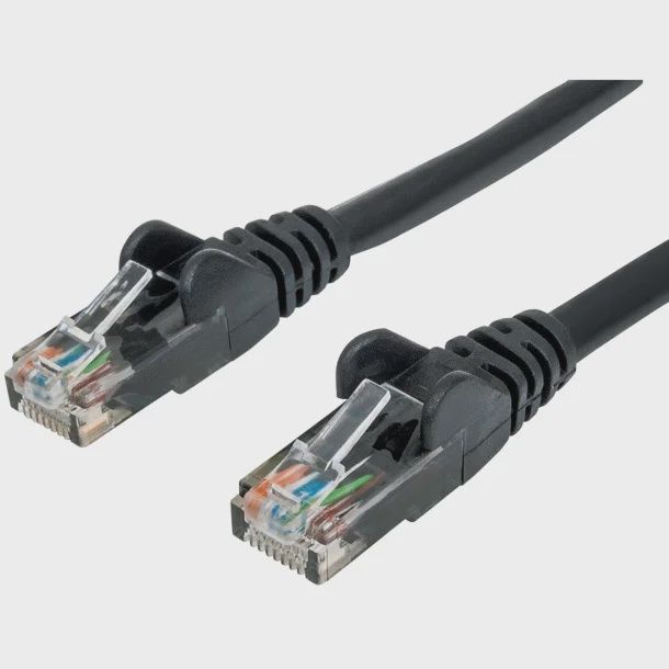 Intellinet Network Solutions CAT-6 Patch Cable, 100 ft. – Black