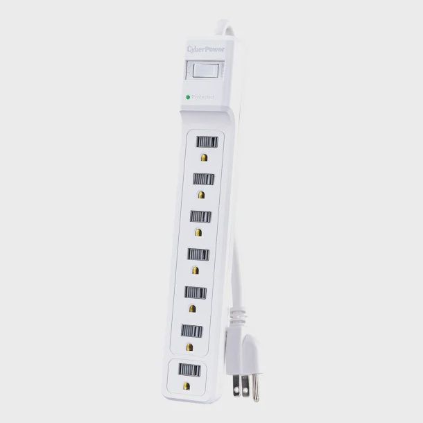CyberPower Essential Series B704 7-Outlet Power Strip Surge Protector