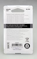 RadioShack 3.6V 830mAh NiMH Rechargeable Battery (Panasonic HHR-P104A)