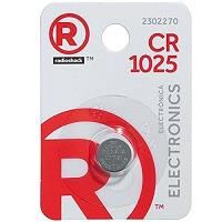 CR1025 3V Lithium Coin Cell Battery